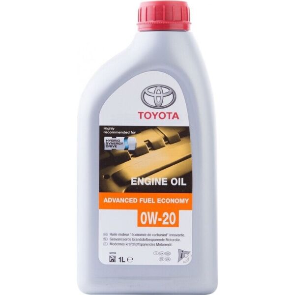 

Toyota Engine Oil Advanced Fuel Economy Extra 0W-20 моторное масло, 1 л