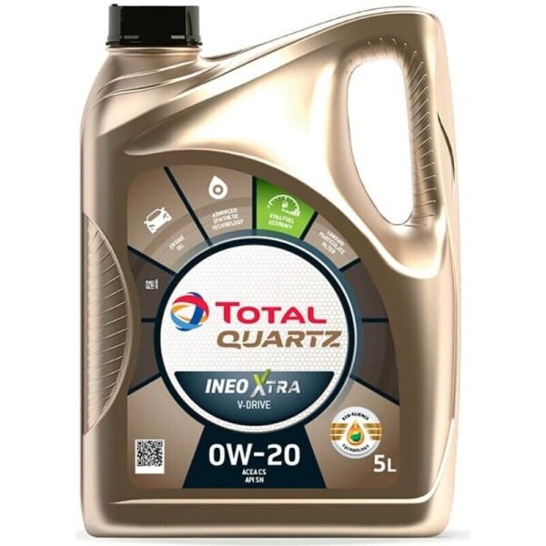 

Total Quartz 9000 V-Drive 0W-20 Моторное масло, 5 л