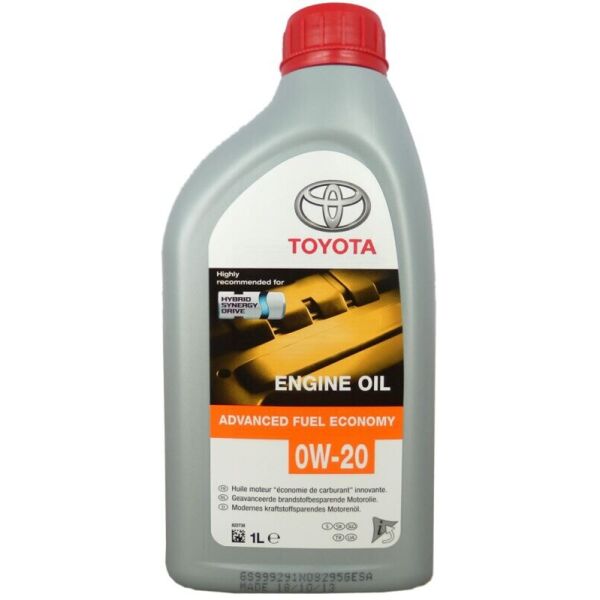 

Toyota Engine Oil Advanced Fuel Economy 0W-20 моторное масло, 1 л