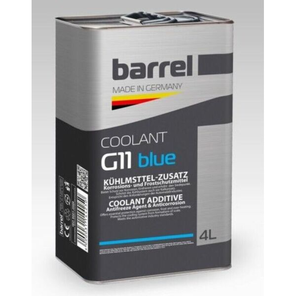 

Barrel Coolant Concentrate G11 Blue синий антифриз-концентрат, 4 л
