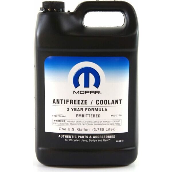 

Mopar Antifreeze 3-Year Formula Концентрат зеленого антифриза, 3,785 л