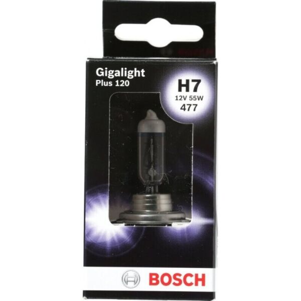 

Bosch Gigalight Plus 120 H7 12V 55W Лампа галогенная 1 шт.