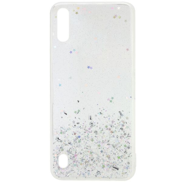 

TPU чехол Star Glitter для Samsung Galaxy A01 Прозрачный (150450)