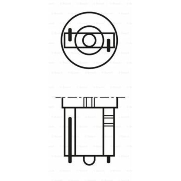 

Bosch Eco W1.2W 12V W2x4,6d Лампа накаливания 1 шт.