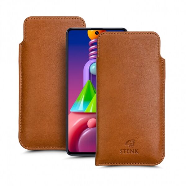 

Футляр Stenk Elegance для Samsung Galaxy M51 Camel