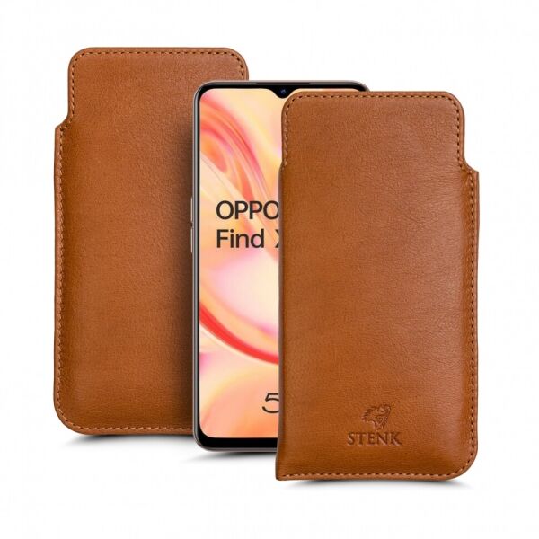 

Футляр Stenk Elegance для OPPO Find X2 Lite Camel