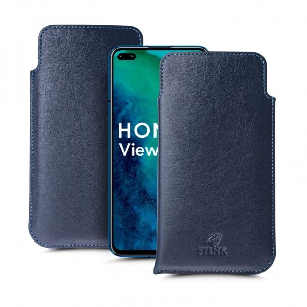 

Футляр Stenk Elegance для HuaWei Honor View 30 Pro Синий