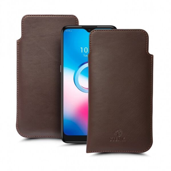 

Футляр Stenk Elegance для Alcatel 3L (2020) Коричневый