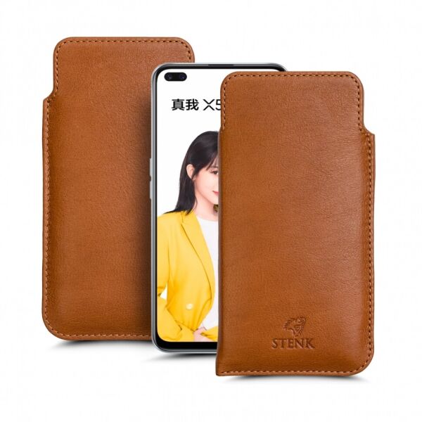 

Футляр Stenk Elegance для Realme X50m 5G Camel