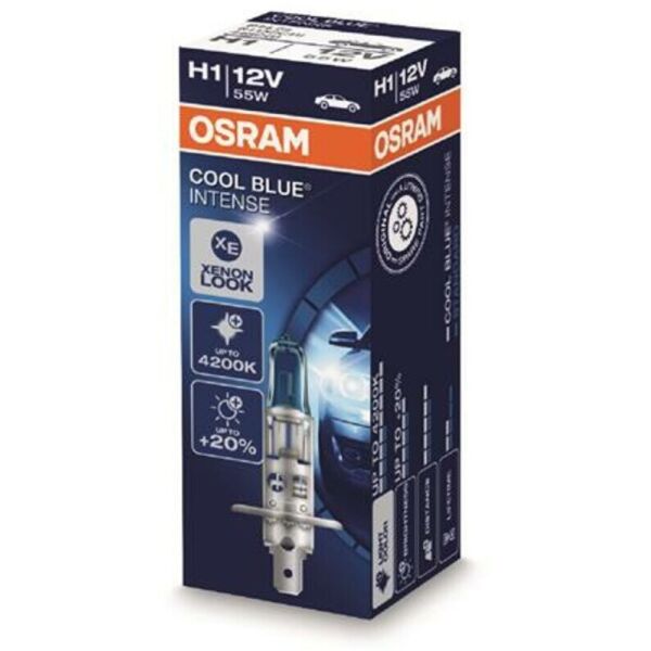 

Osram Cool Blue Intense H1 12V 55W Лампа галогенная 1 шт.