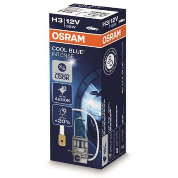 

Osram Cool Blue Intense H3 12V 55W Лампа галогенная 1 шт.