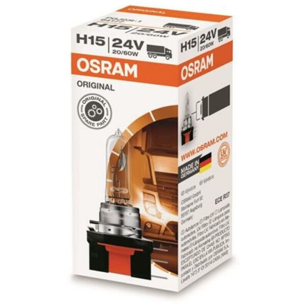 

Osram Original H15 24V 60/20W Лампа галогенная 1 шт.