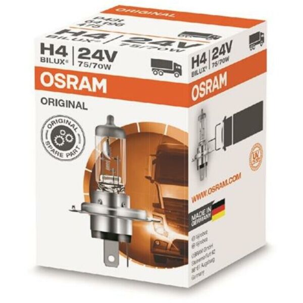 

Osram Original H4 24V 75/70W Лампа галогенная 1 шт.