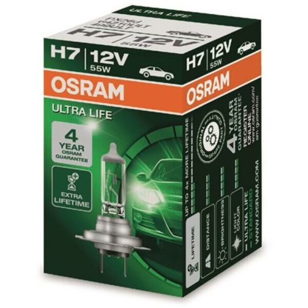 

Osram Ultra Life H7 12V 55W Лампа галогенная 1 шт.