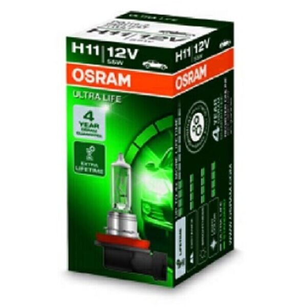 

Osram Ultra Life H11 12V 55W Лампа галогенная 1 шт.