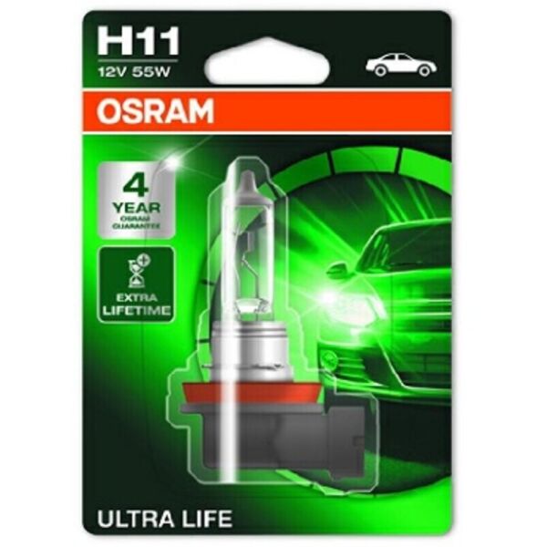 

Osram Ultra Life H11 12V 55W Лампа галогенная 1 шт. Блистер
