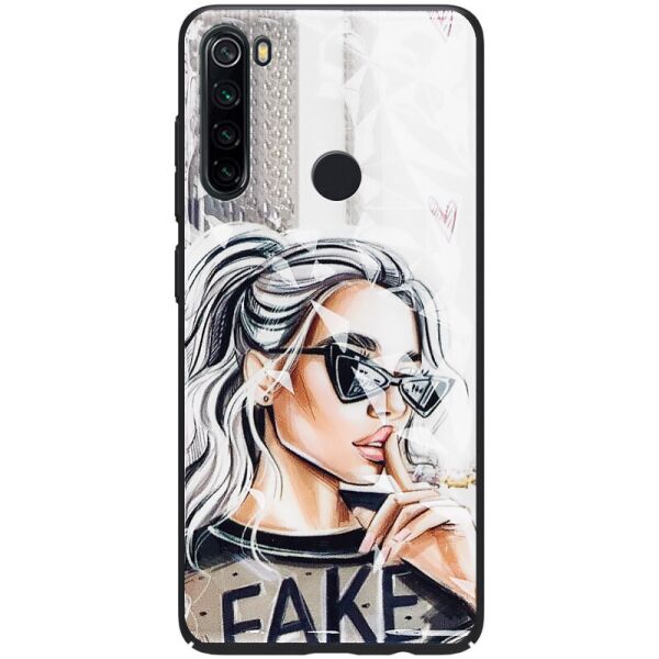 

TPU+PC чехол Prisma Ladies для Xiaomi Redmi Note 8T Fake (9056643)