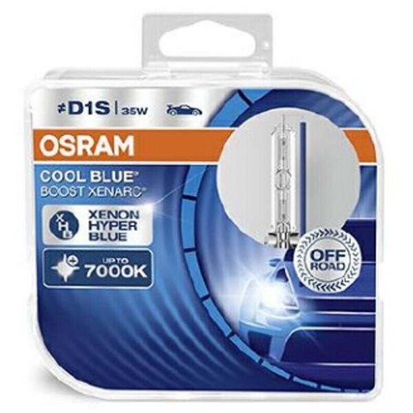 

Osram Cool Blue Boost Xenarc D1S 35W Лампа ксеноновая 2 шт. Блистер