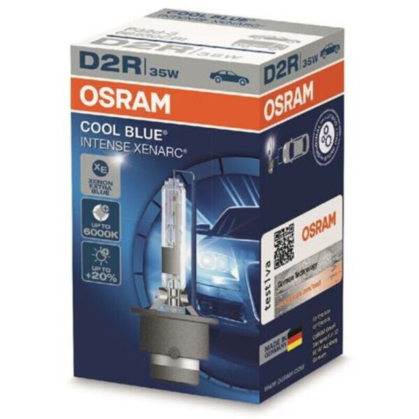 

Osram Cool Blue Intense Xenarc +20% D2R 35W Лампа ксеноновая 1 шт.