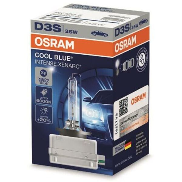 

Osram Cool Blue Intense Xenarc +20% D3S 35W Лампа ксеноновая 1 шт.