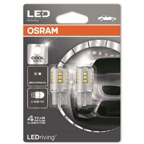 

Osram LED W21W 2.5W W3x16d Cool White Лампа светодиодная 2 шт.