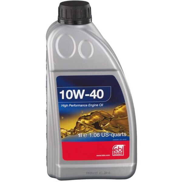 

Febi Bilstein 32931 SAE 10W-40 Engine Oil полусинт. моторное масло, 1 л