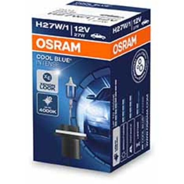 

Osram Cool Blue Intense +20% H27W/1 12V PG13 Лампа галогенная 1 шт.