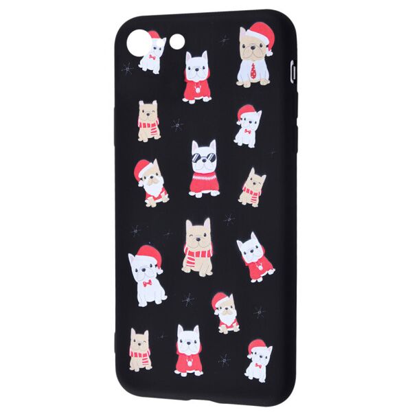 

TPU чехол WAVE Fancy для Apple iPhone 7 / 8 / SE (2020) Dogs / Black (155876)
