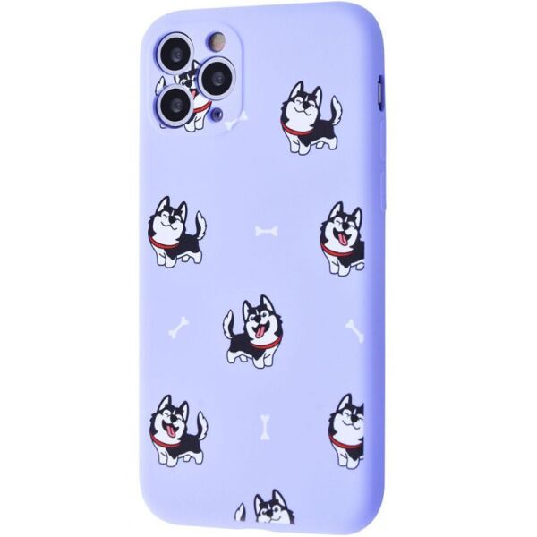 

TPU чехол WAVE Fancy для Apple iPhone 11 Pro Max (6.5'') Haski / Light purple (148037)