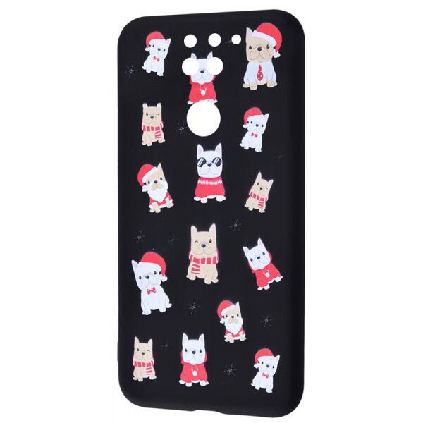 

TPU чехол WAVE Fancy для Xiaomi Redmi Note 9 / Redmi 10X Dogs / Black (156059)