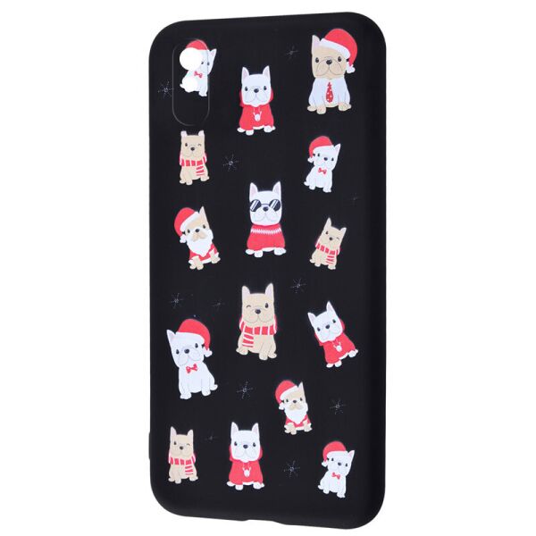 

TPU чехол WAVE Fancy для Xiaomi Redmi 9A Dogs / Black (156012)