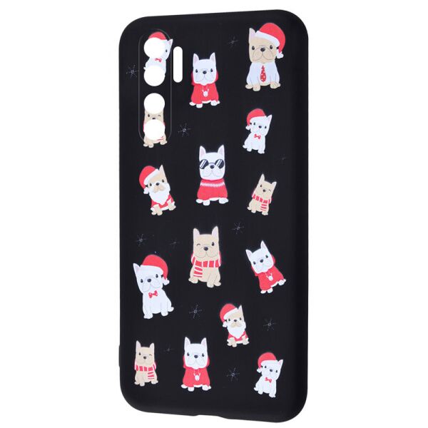 

TPU чехол WAVE Fancy для Xiaomi Mi Note 10 Lite Dogs / Black (155997)