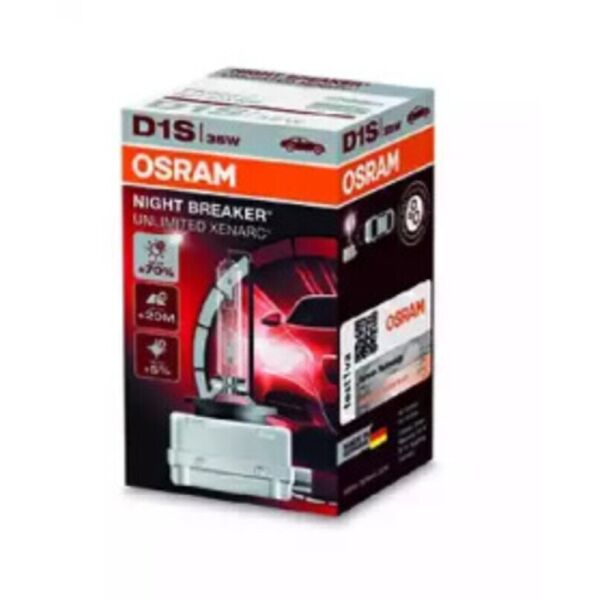 

Osram Night Breaker Unlimited Xenarc +70% D1S 35W Лампа ксеноновая 1 шт.