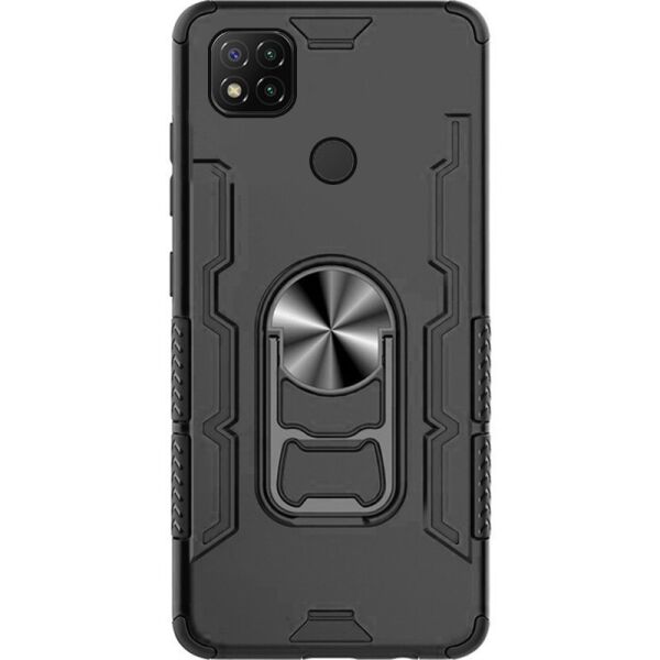 

Ударопрочный чехол Beer Ring for Magnet для Xiaomi Redmi 9C Черный (is_00000038484_3)