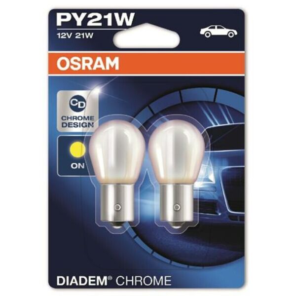 

Osram Diadem Chrome PY21W 12V BAU15s Лампа накаливания 2 шт.