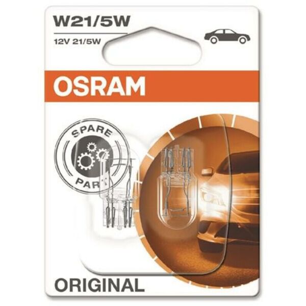 

Osram Original W21/5W 12V W3x16q Лампа накаливания 2 шт. Блистер