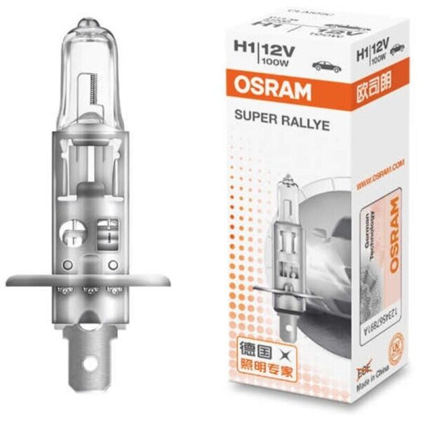 

Osram Super Rallye H1 12V 100W Лампа галогенная 1 шт.