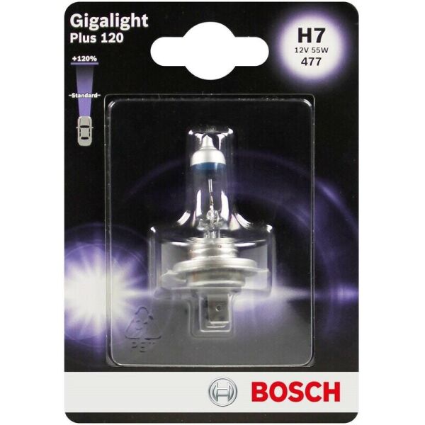 

Bosch Gigalight Plus 120 H7 12V 55W Лампа галогенная 1 шт.