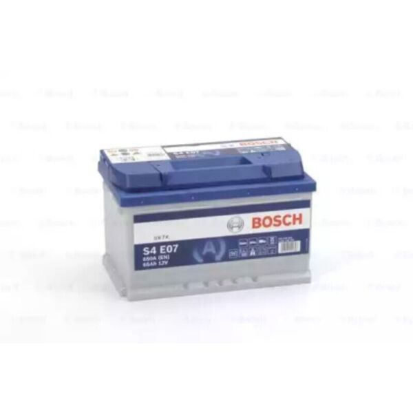 

Bosch S4E07 EFB 65 Ah 650 A аккумулятор (-+, R)