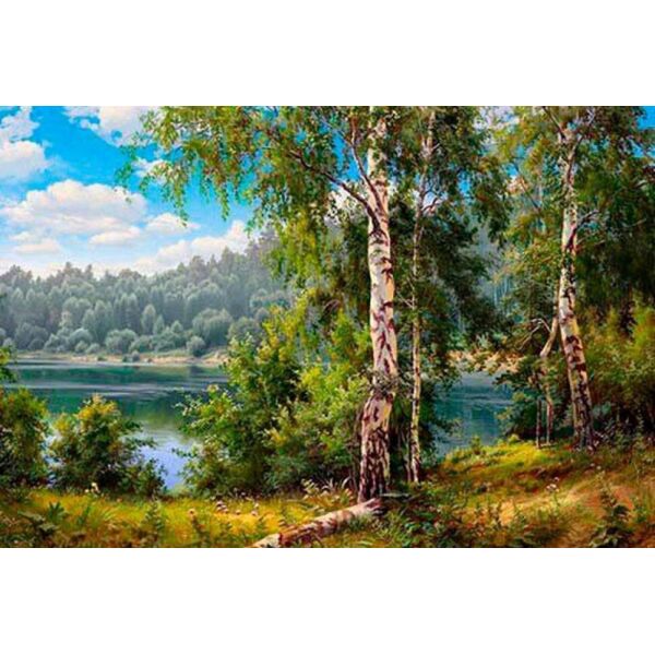 

Картина по номерам. Rainbow ArtЛесное озеро GX27859-RA