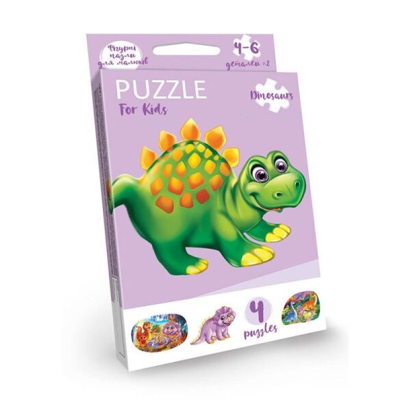 

Развивающие пазлыPuzzle For Kids PFK-05-12 (Динозаврик)
