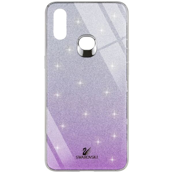 

TPU+Glass чехол Swarovski для Samsung Galaxy A10s Фиолетовый (is_00000033118_6)