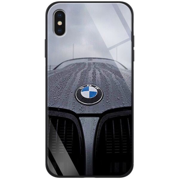 

TPU+Glass чехол ForFun для Apple iPhone XS Max (6.5") Белый/БМВ (is_00000033696_2)