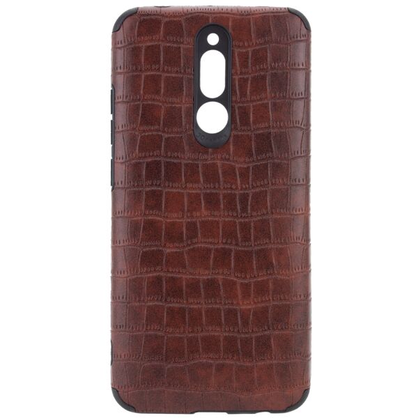 

Кожаная накладка Epic Vivi Crocodile series для Xiaomi Redmi 8, Темно-коричневый (is_00000034647_4)