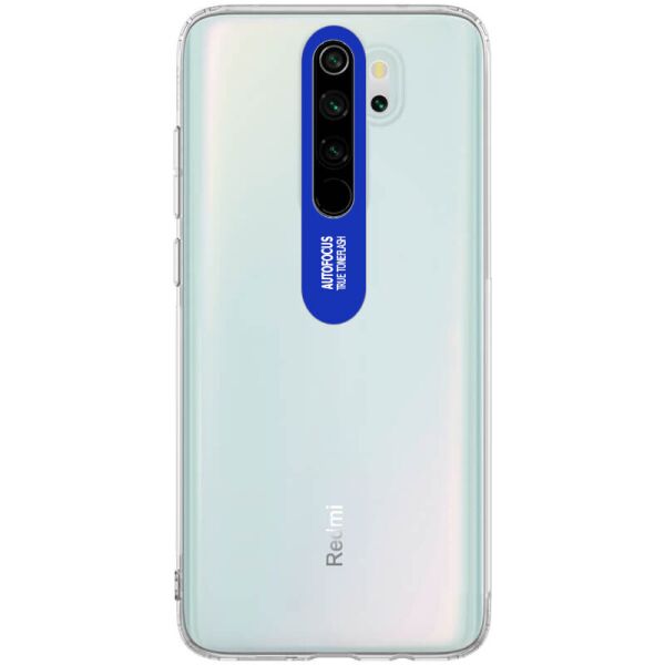 

TPU чехол Epic clear flash для Xiaomi Redmi Note 8 Pro Бесцветный / Синий (is_00000033121_4)