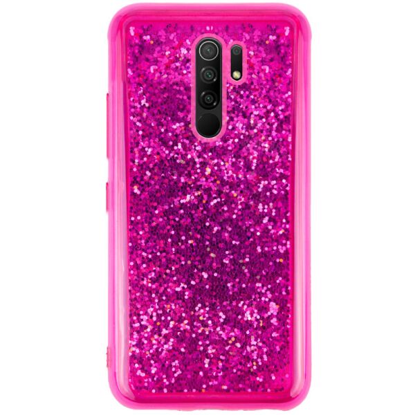 

TPU+PC чехол Sparkle (glitter) для Xiaomi Redmi 9 Малиновый (is_00000037471_4)