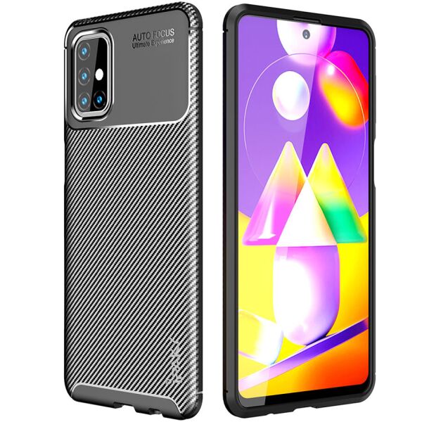 

TPU чехол iPaky Kaisy Series для Samsung Galaxy M31s Черный (is_00000038507_3)