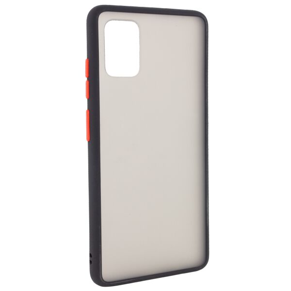 

TPU+PC чехол Color Buttons для Samsung Galaxy A51 Черный (is_00000034128_5)