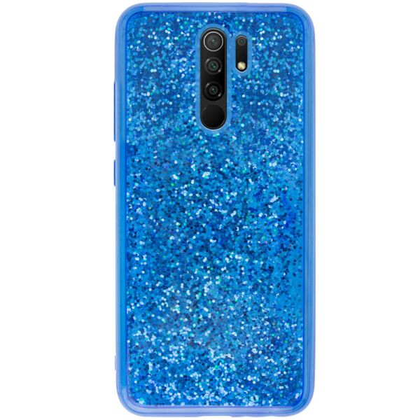 

TPU+PC чехол Sparkle (glitter) для Xiaomi Redmi 9 Синий (is_00000037471_7)
