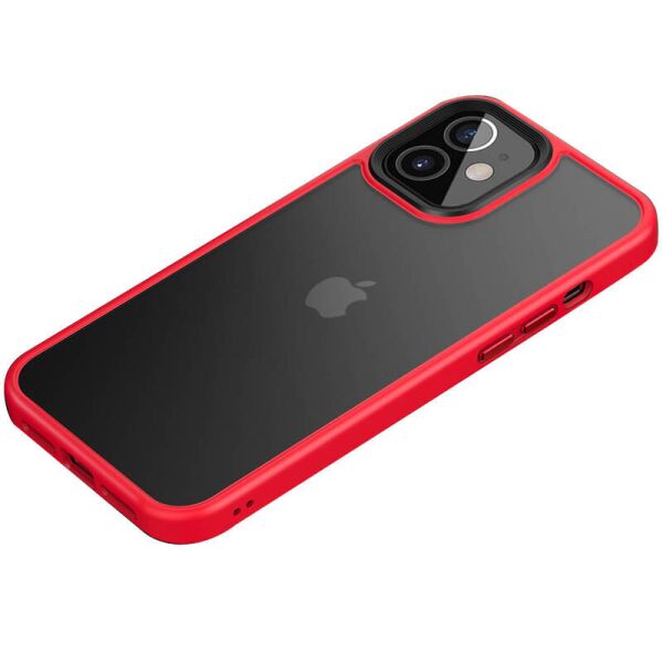 

TPU+PC чехол Metal Buttons для Apple iPhone 12 mini (5.4") Красный (is_00000039992_4)